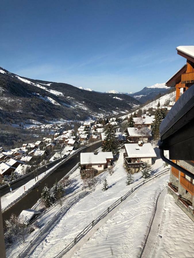 شقة Charmant Studio A Meribel Avec Cheminee المظهر الخارجي الصورة